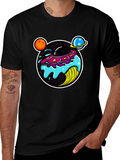 UFO Donut Graphic T-Shirt