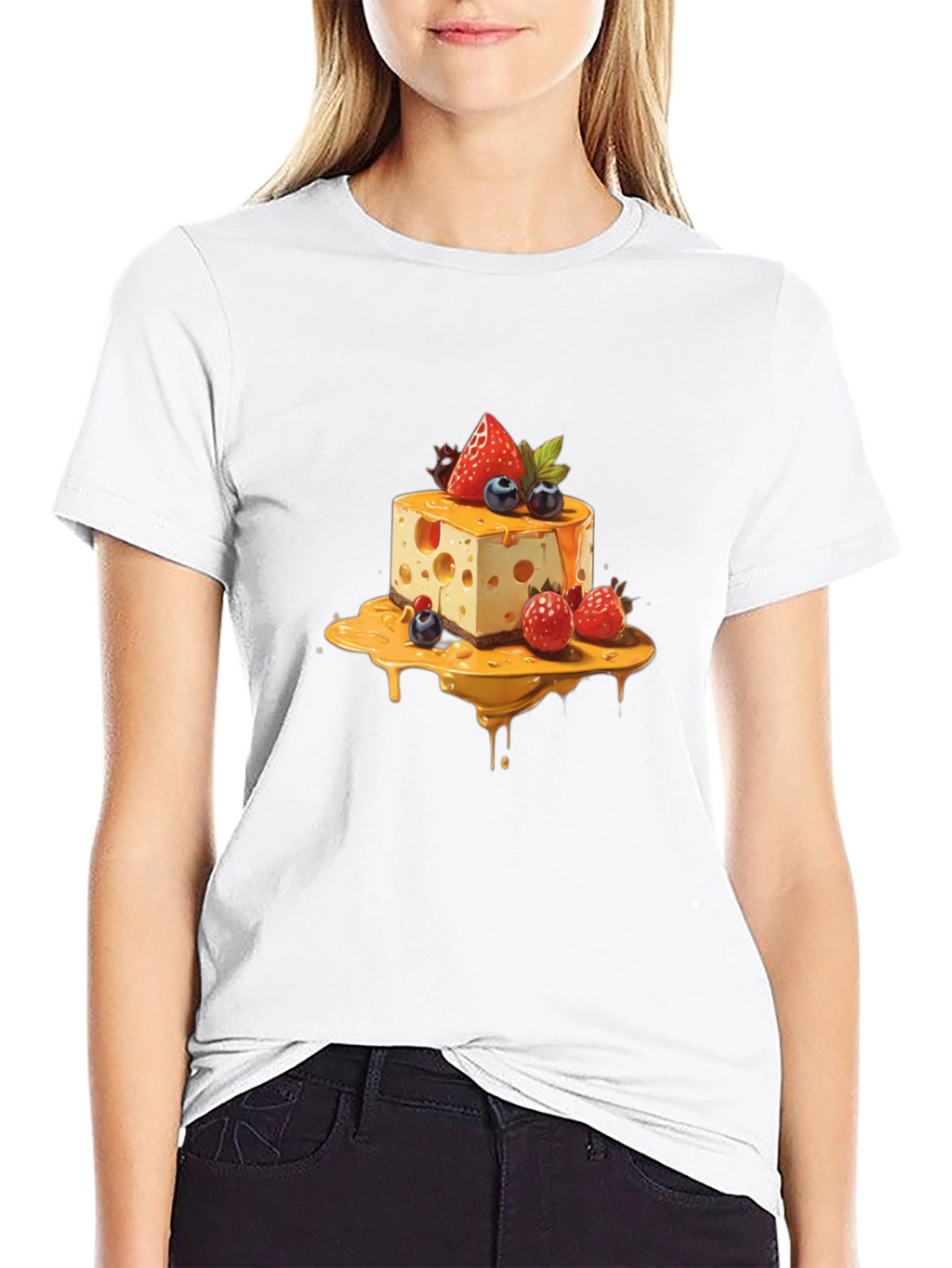 Sweet Treat T-Shirt: Cheese Cake Design