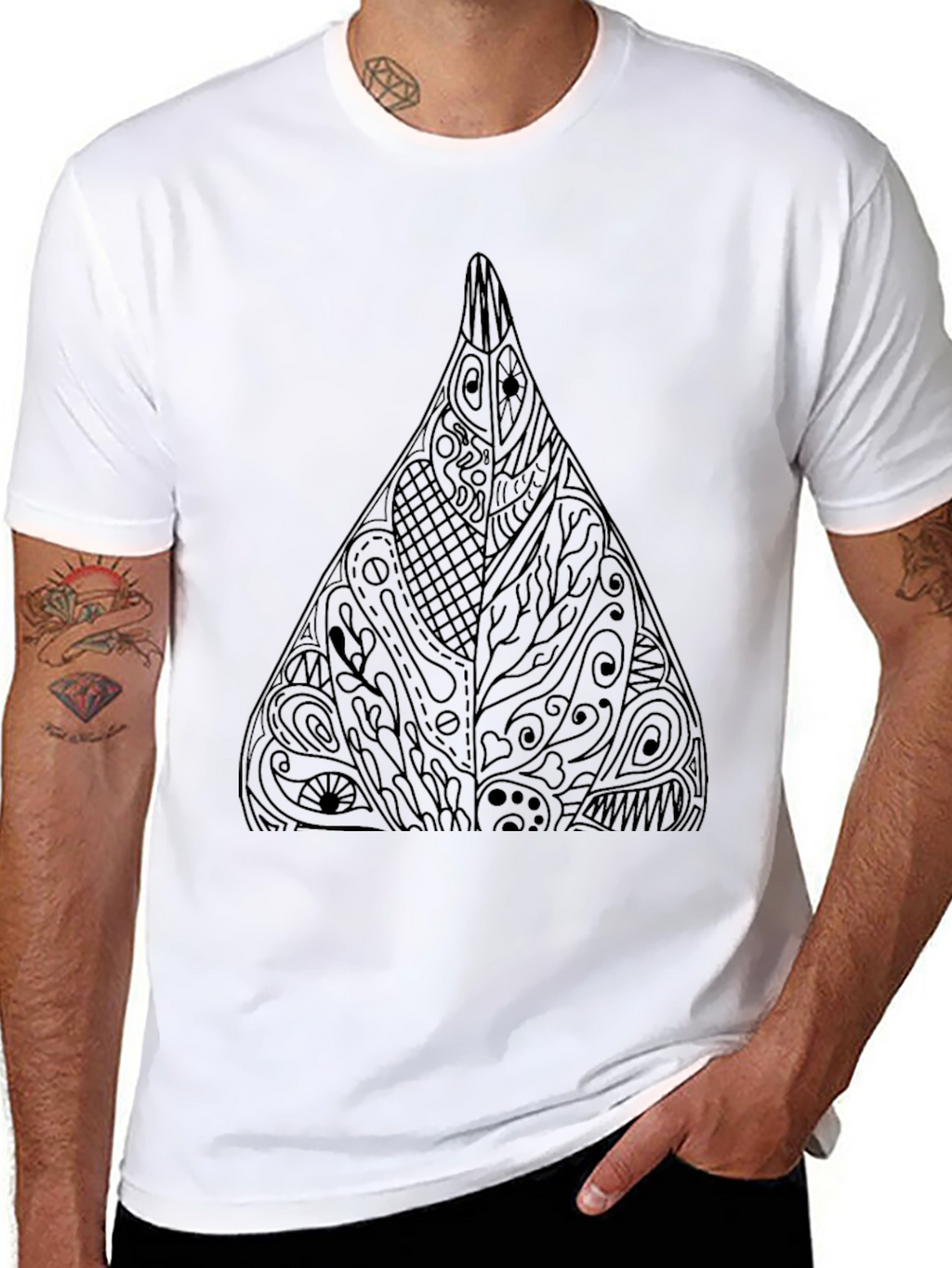 Abstract Geometric Tee