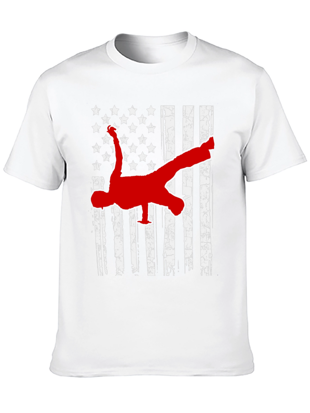 American Flag Breakdance T-Shirt