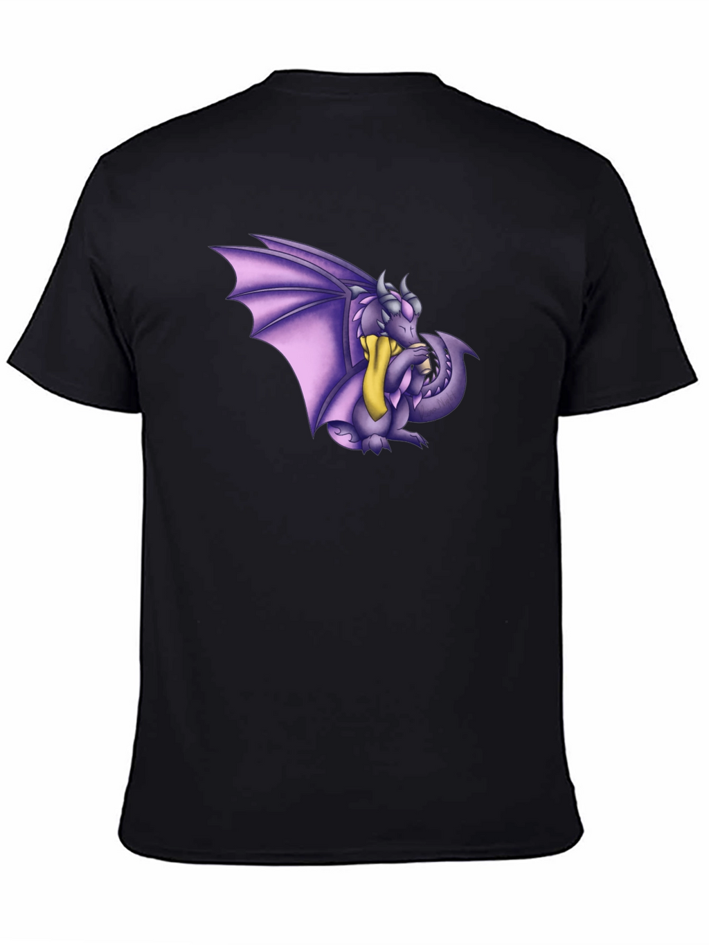 Dragon Graphic Tee - Mens Black T-Shirt