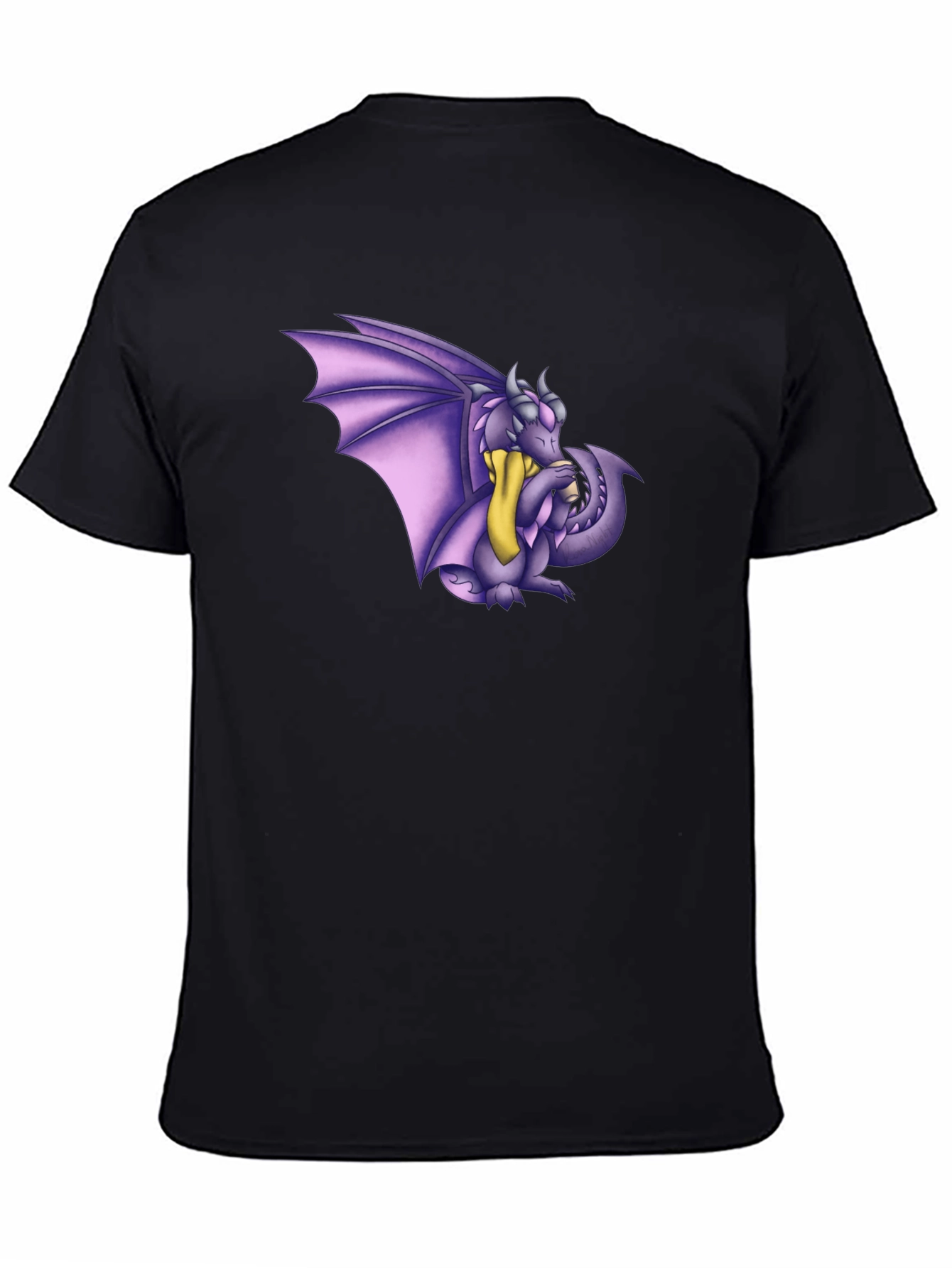Dragon Graphic Tee - Mens Black T-Shirt
