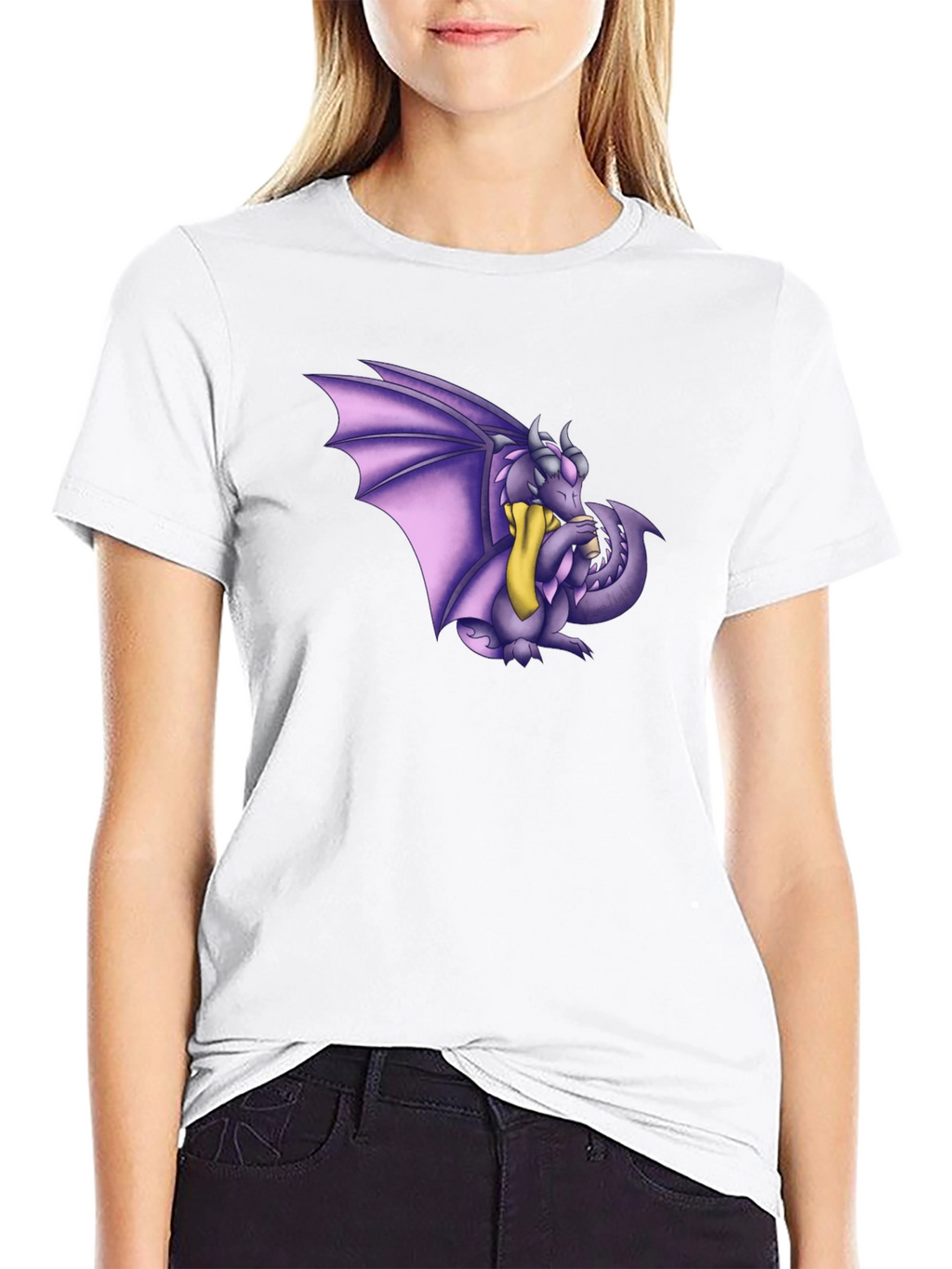 Dragon Graphic Tee - Mens Black T-Shirt