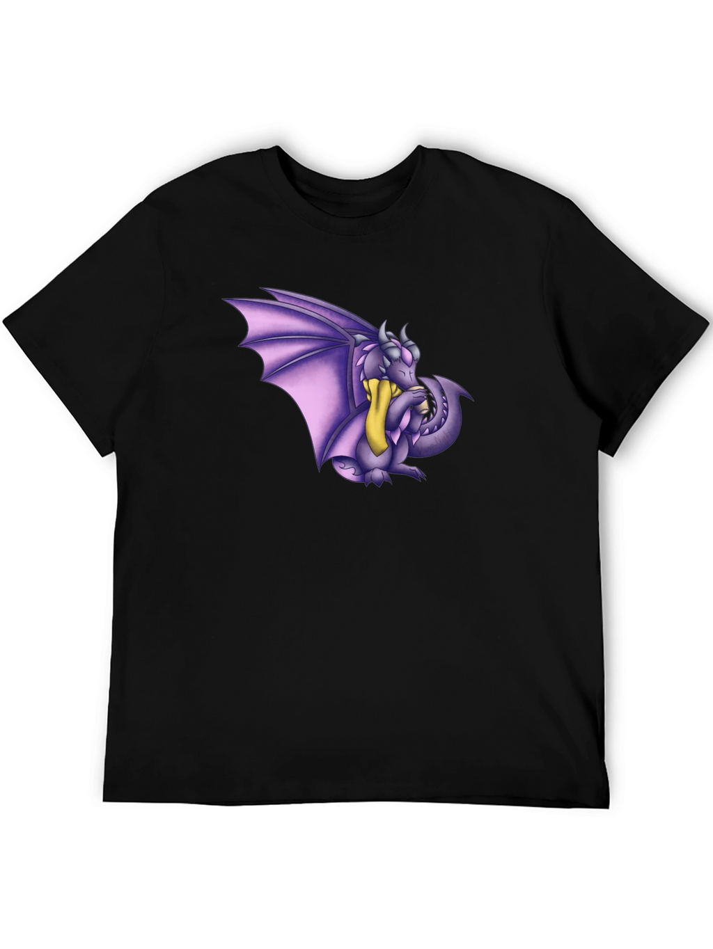 Dragon Graphic Tee - Mens Black T-Shirt