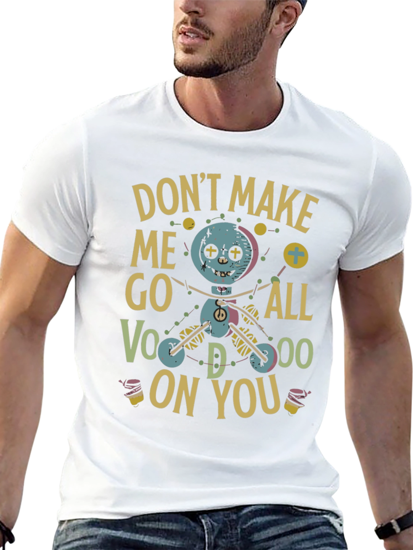 Voodoo Doll Graphic T-Shirt
