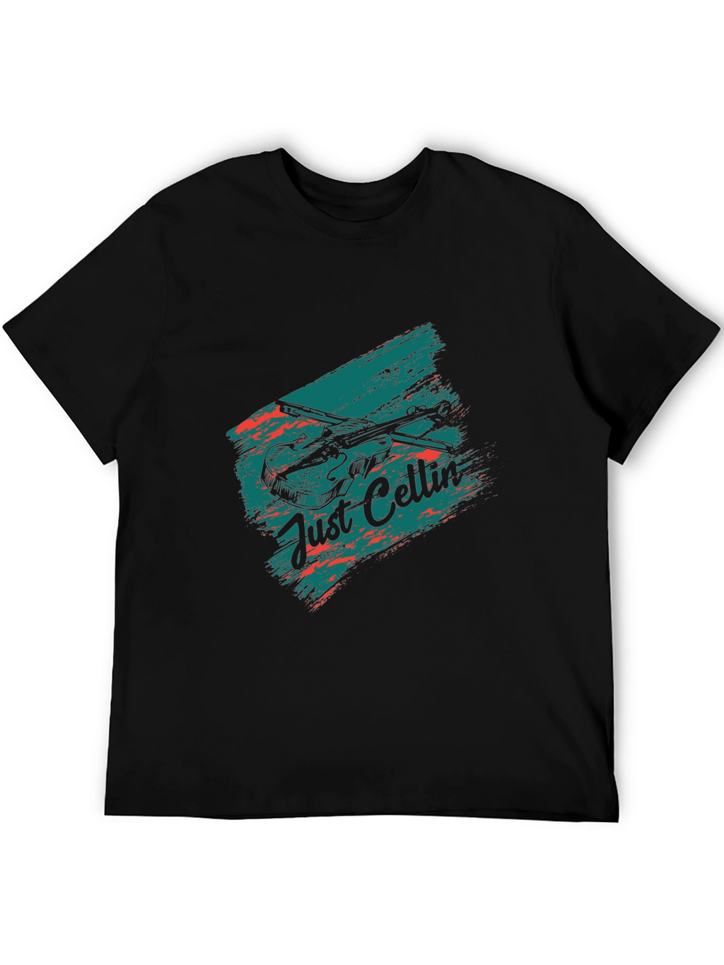 Just Cellin Graphic Tee - Unique Musician T-Shirt
