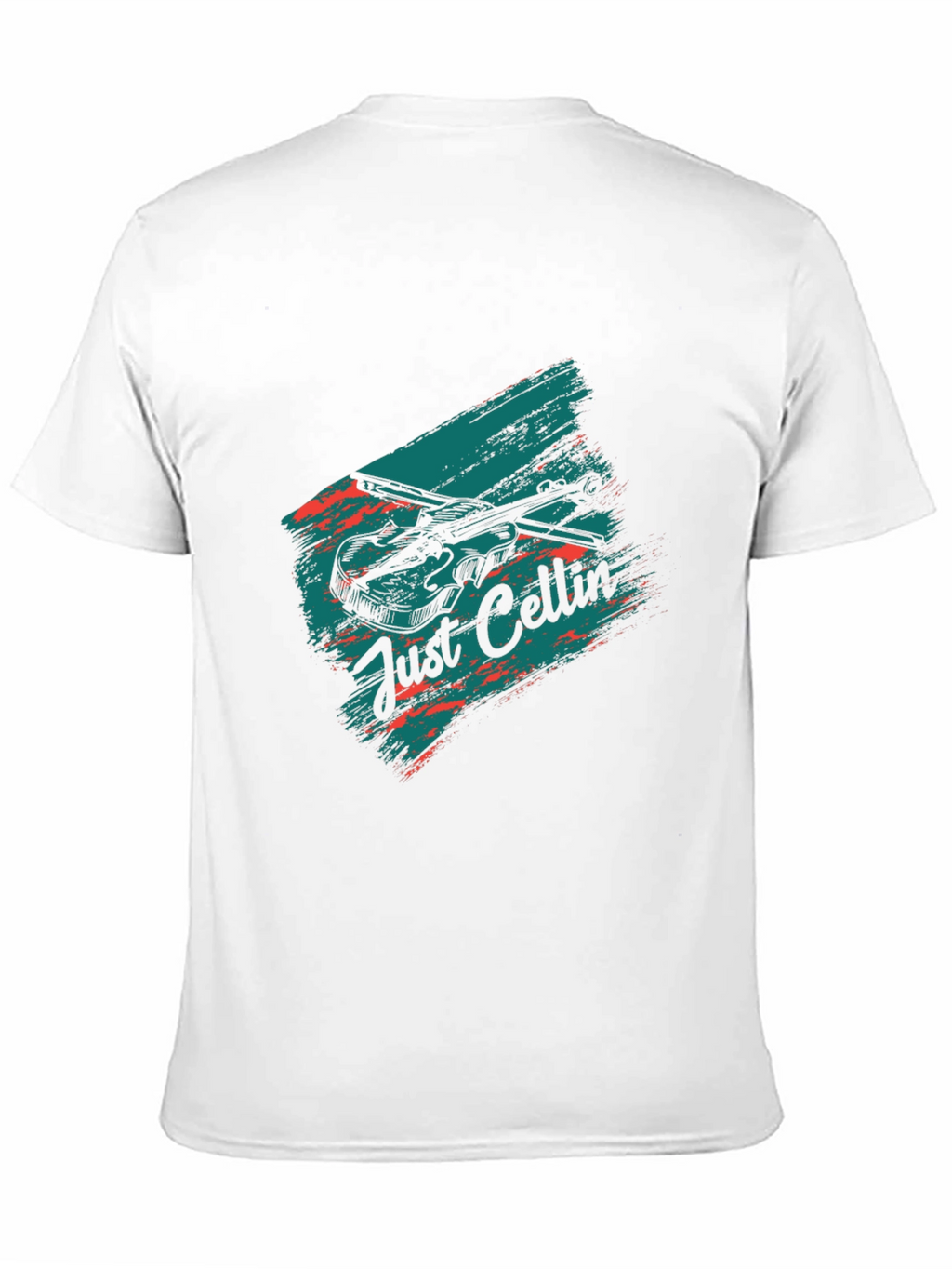 Just Cellin Graphic Tee - Unique Musician T-Shirt
