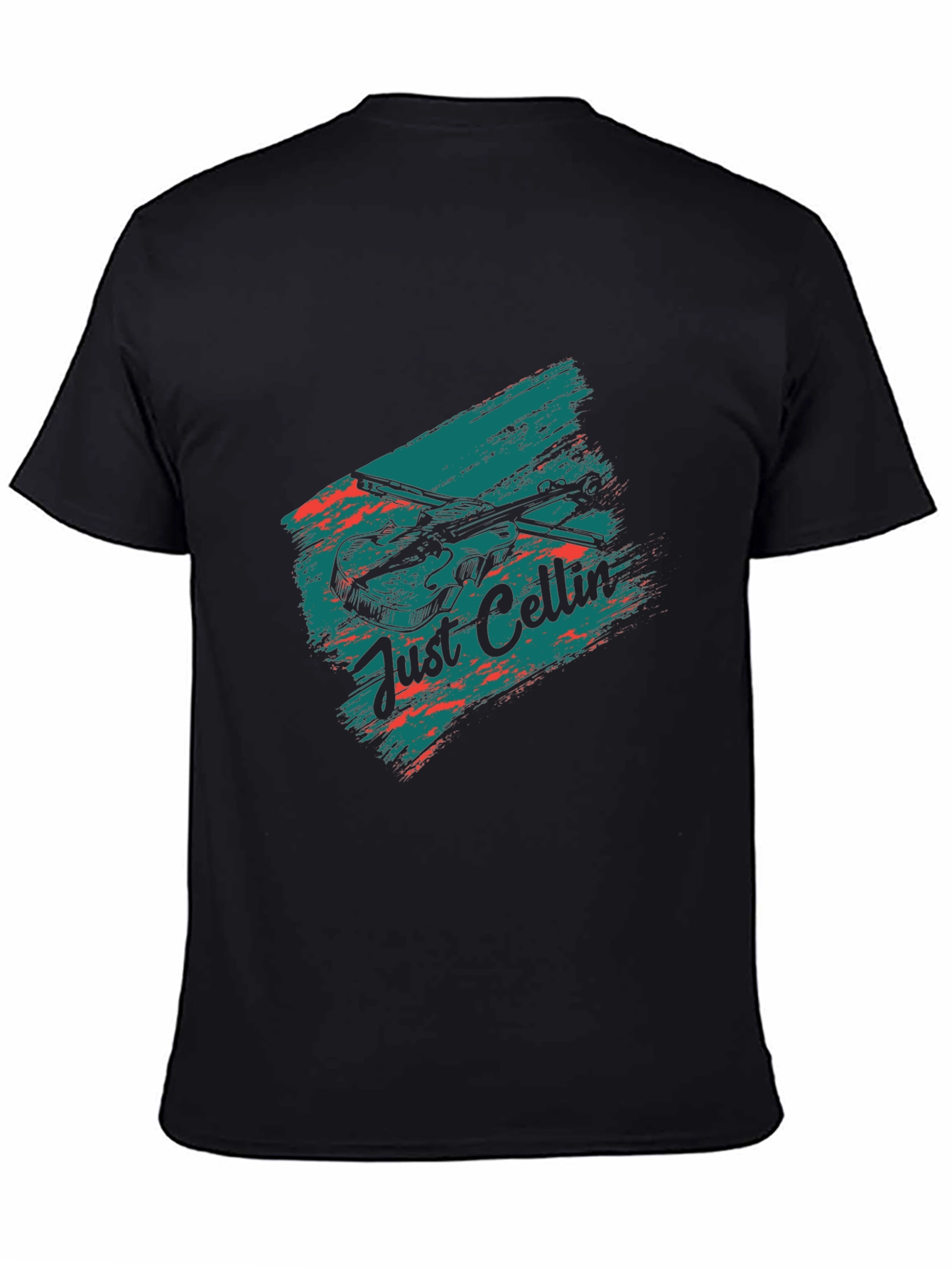 Just Cellin Graphic Tee - Unique Musician T-Shirt