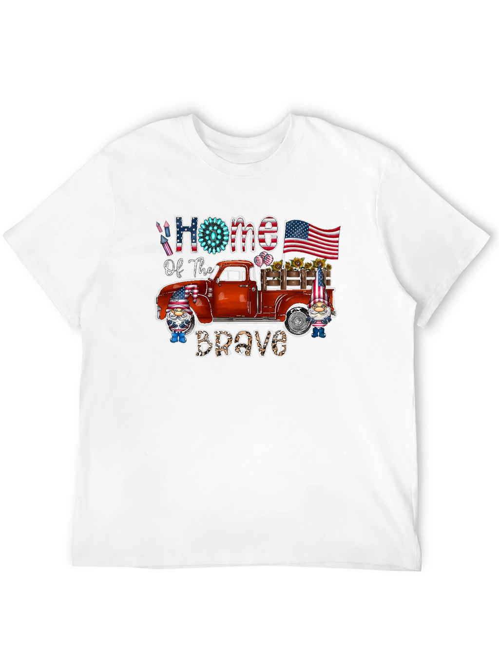 Home of the Brave Patriotic T-Shirt