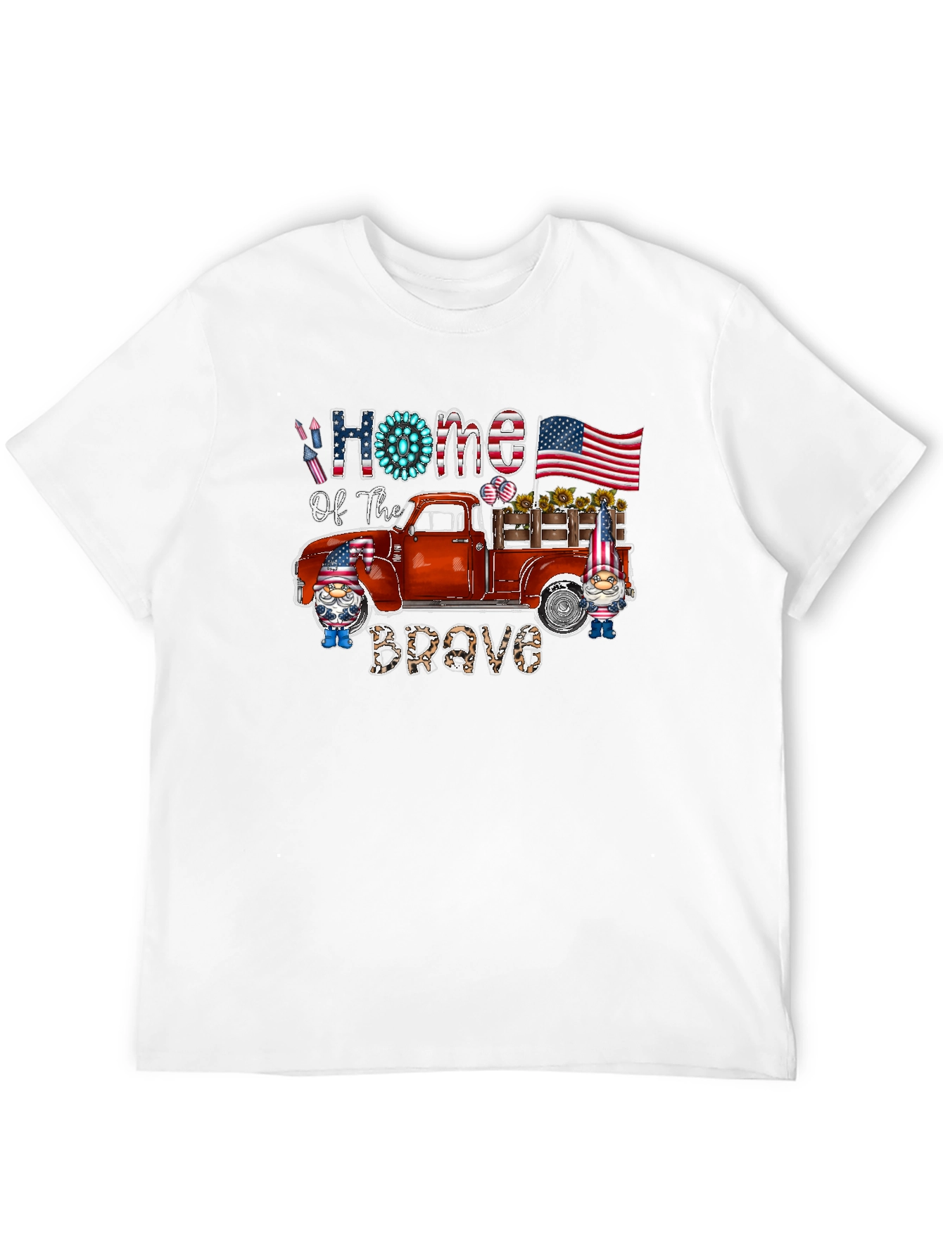 Home of the Brave Patriotic T-Shirt