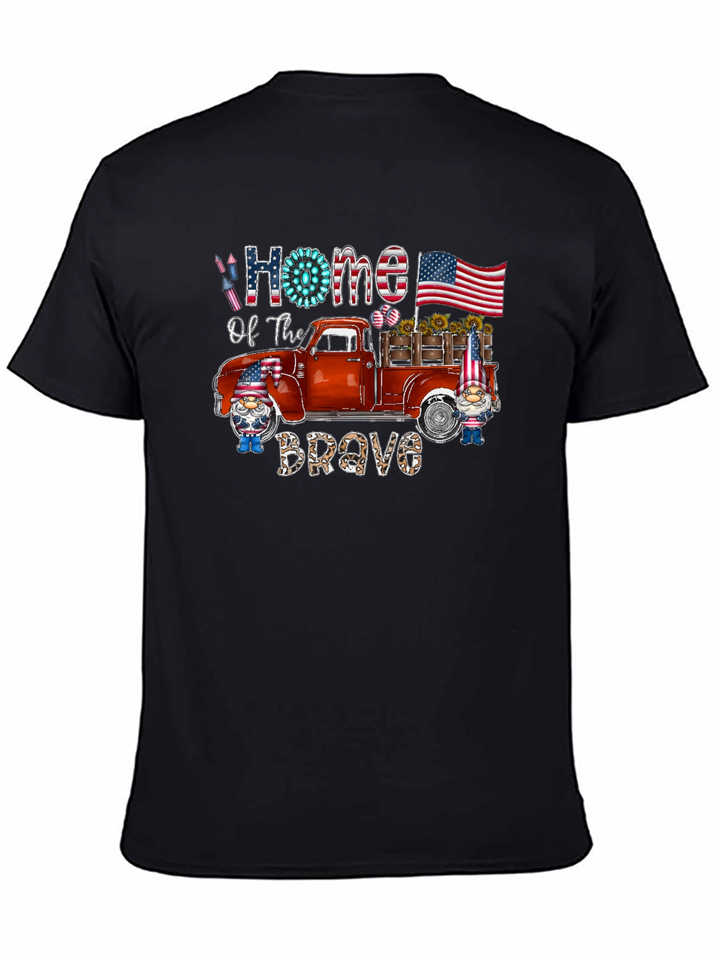 Home of the Brave Patriotic T-Shirt
