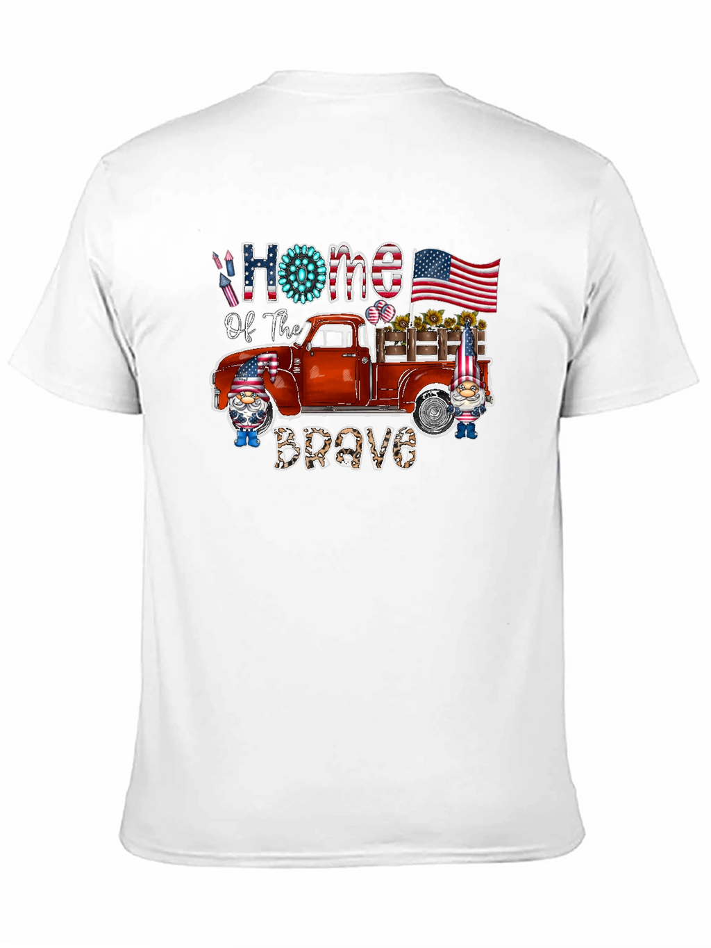 Home of the Brave Patriotic T-Shirt