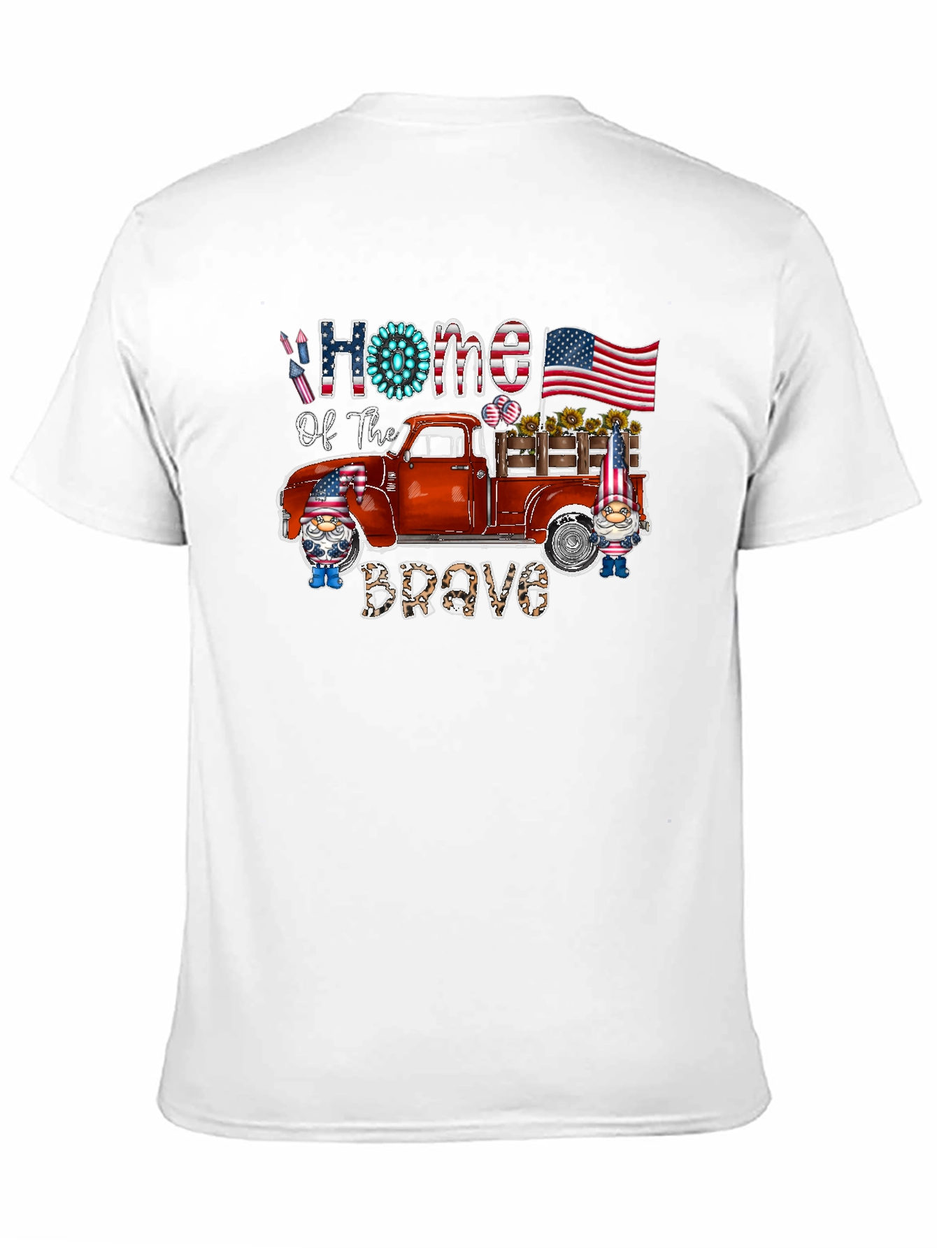 Home of the Brave Patriotic T-Shirt