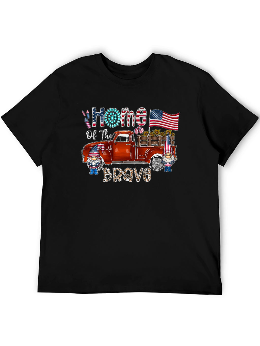 Home of the Brave Patriotic T-Shirt