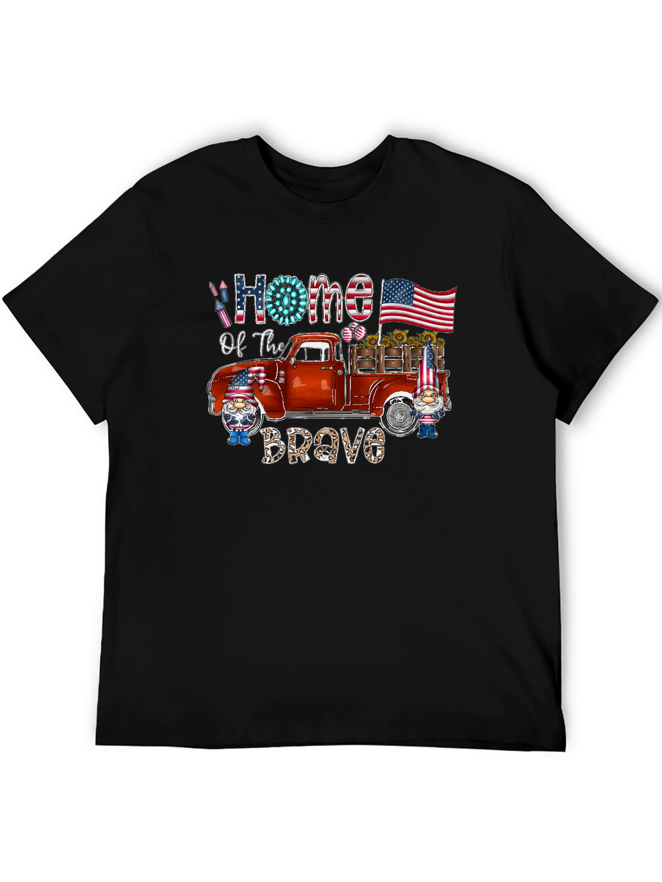 Home of the Brave Patriotic T-Shirt