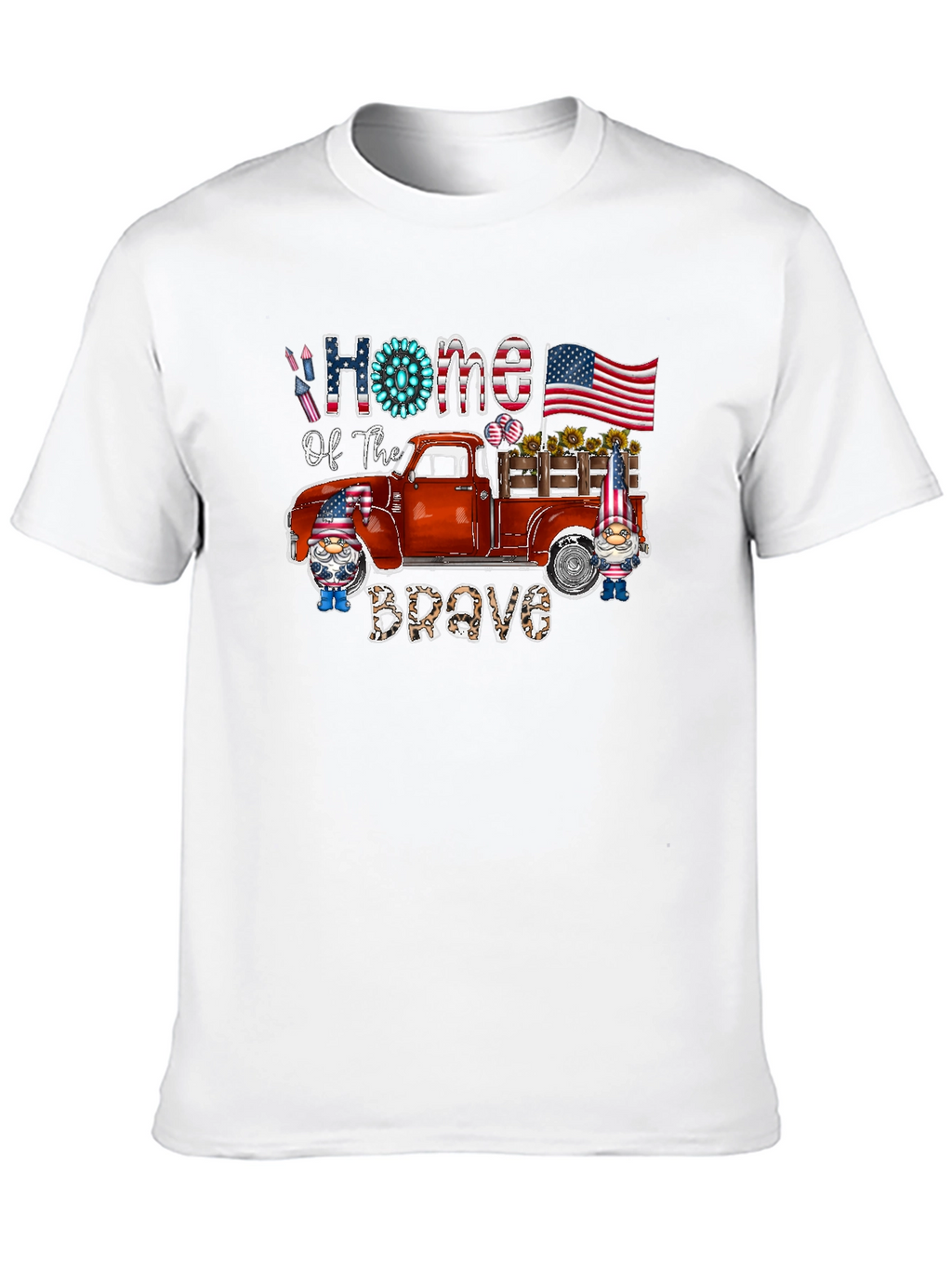 Home of the Brave Patriotic T-Shirt