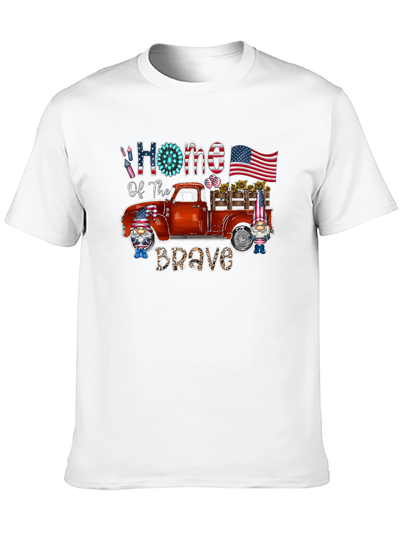 Home of the Brave Patriotic T-Shirt