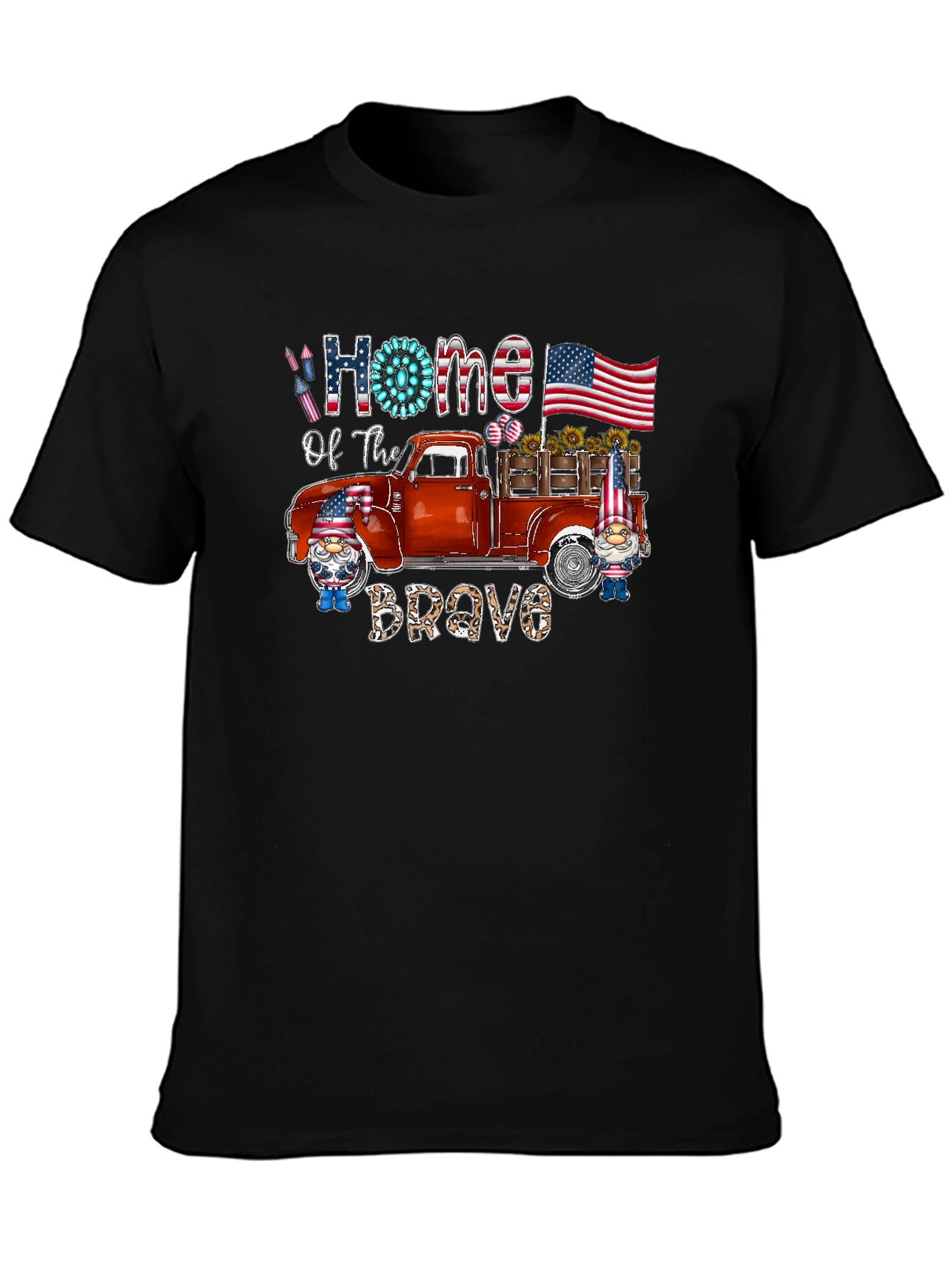 Home of the Brave Patriotic T-Shirt