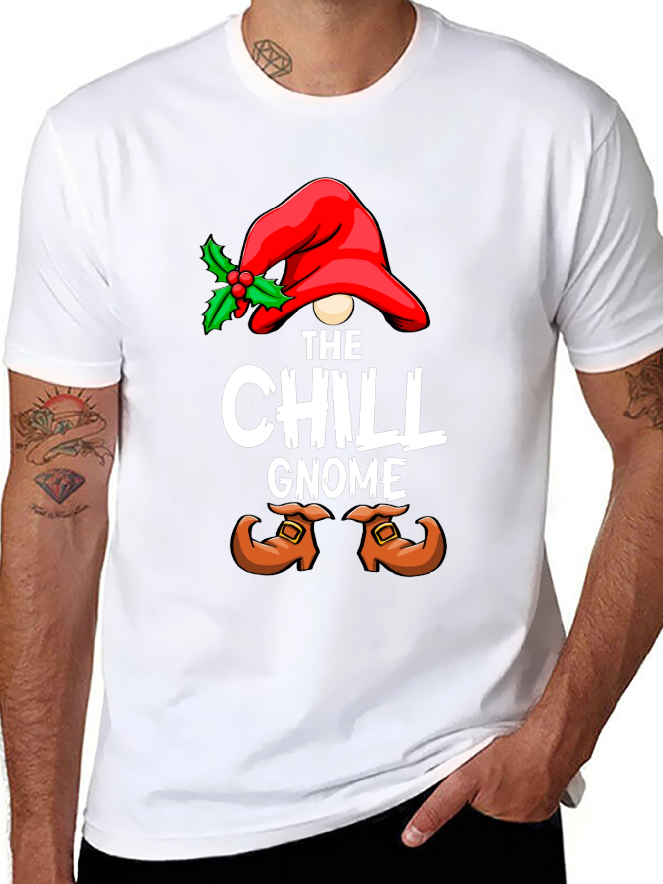 Chill Gnome Holiday T-Shirt