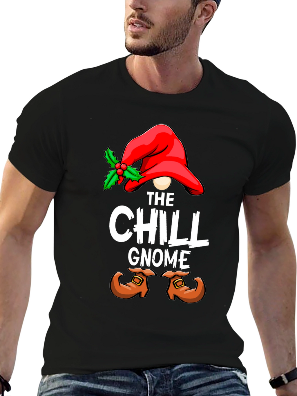 Chill Gnome Holiday T-Shirt