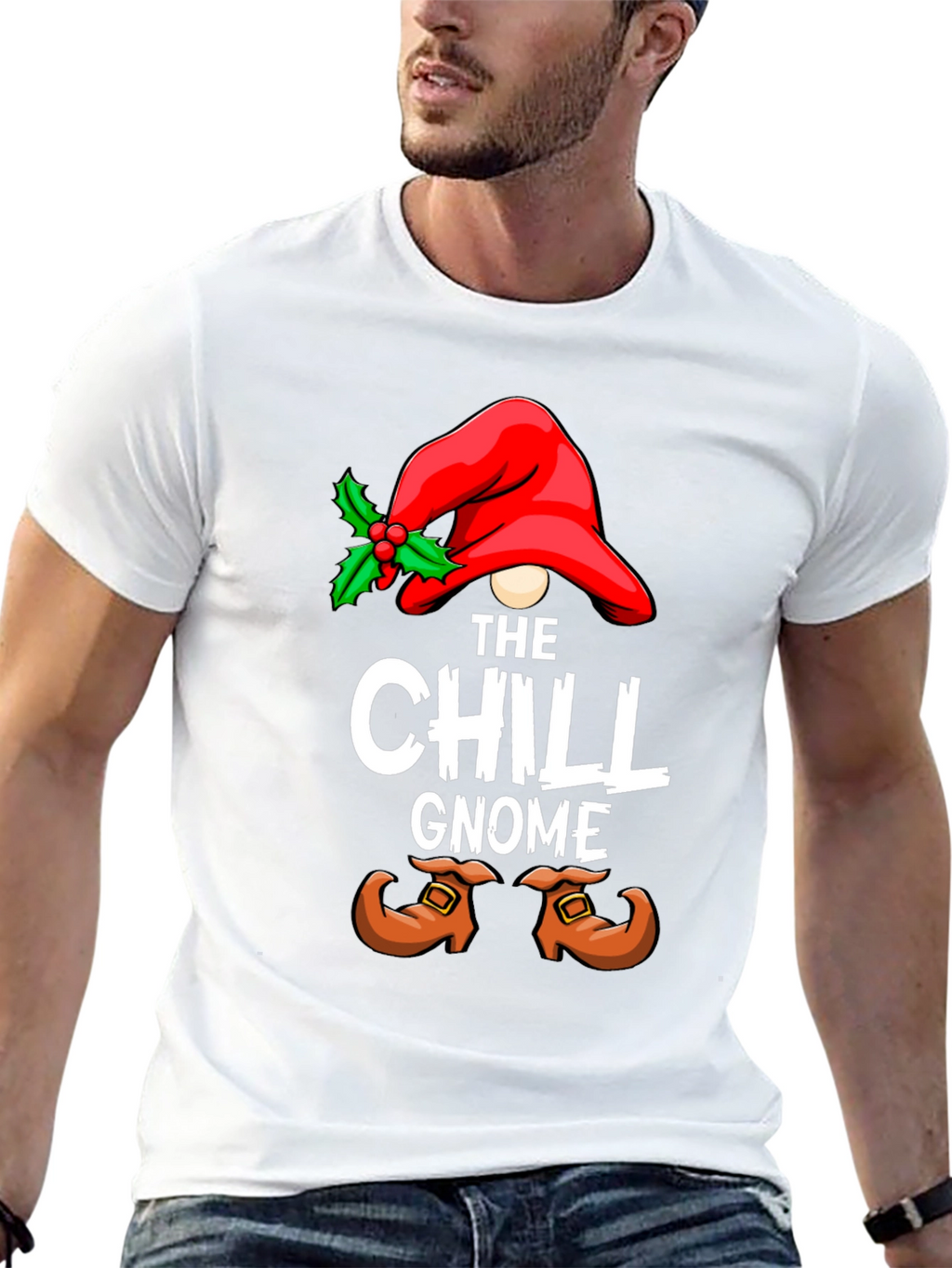 Chill Gnome Holiday T-Shirt