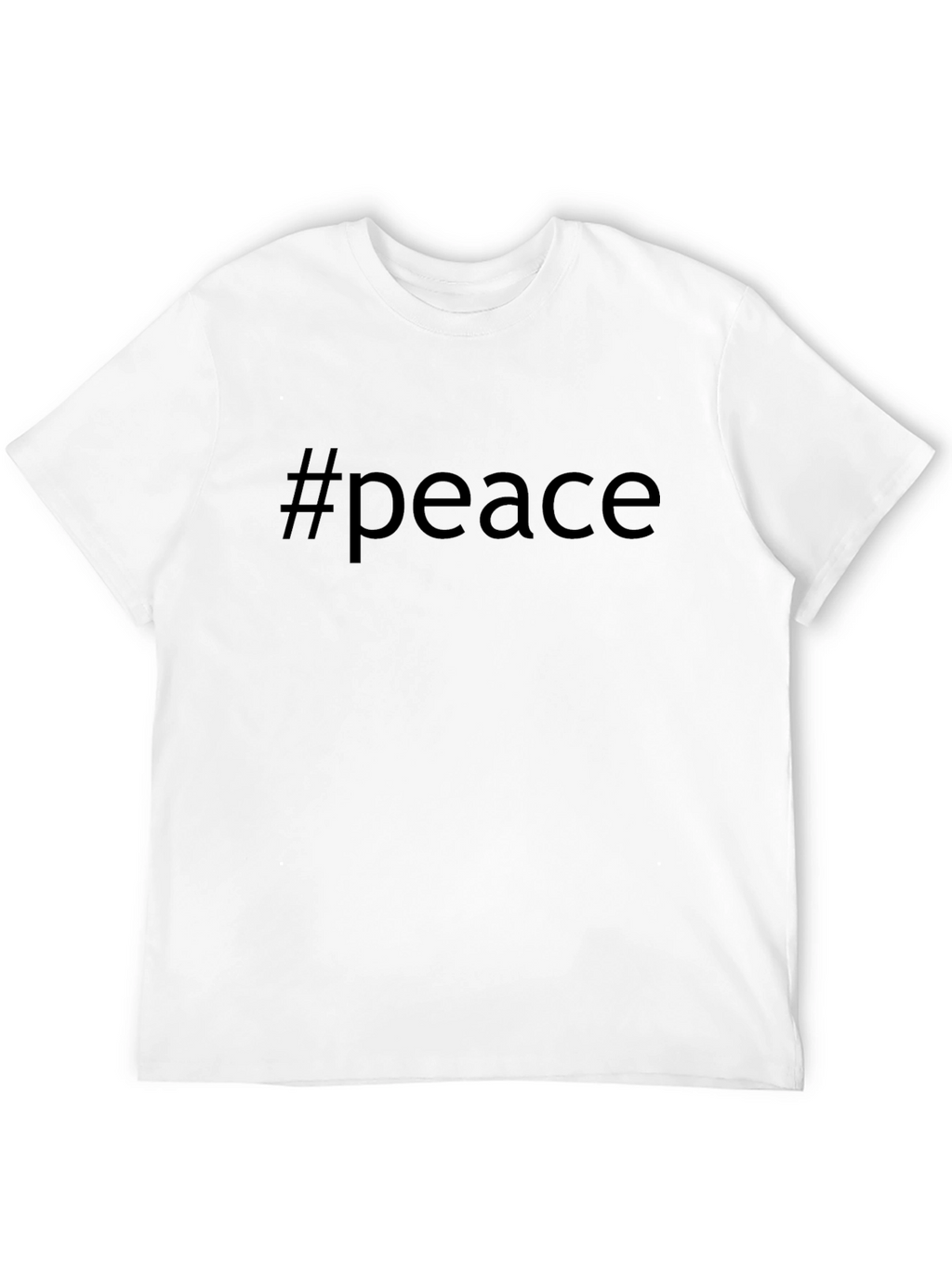 #peace Black T-Shirt