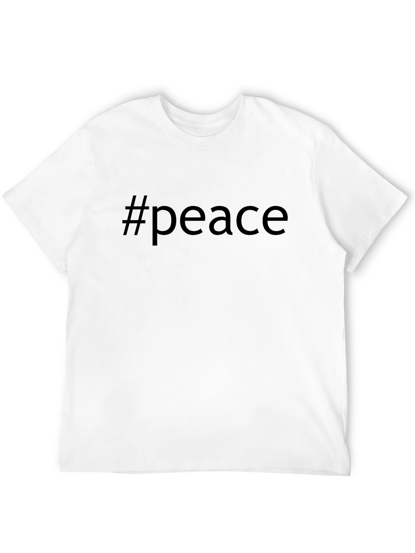 #peace Black T-Shirt