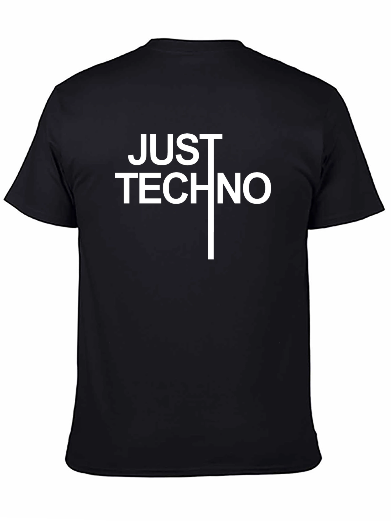 Just Techno Black T-Shirt