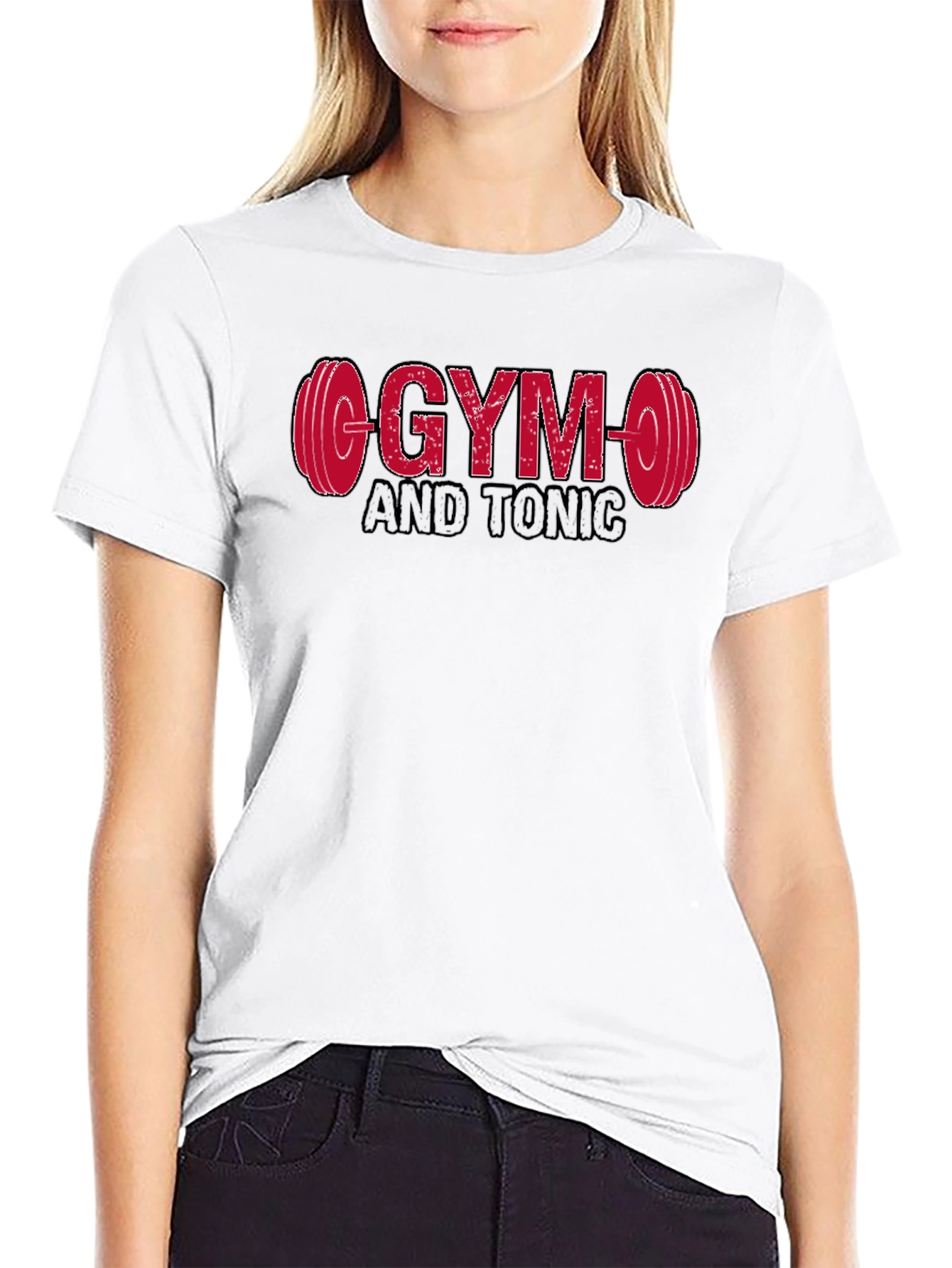Gym and Tonic Graphic T-Shirt - Black