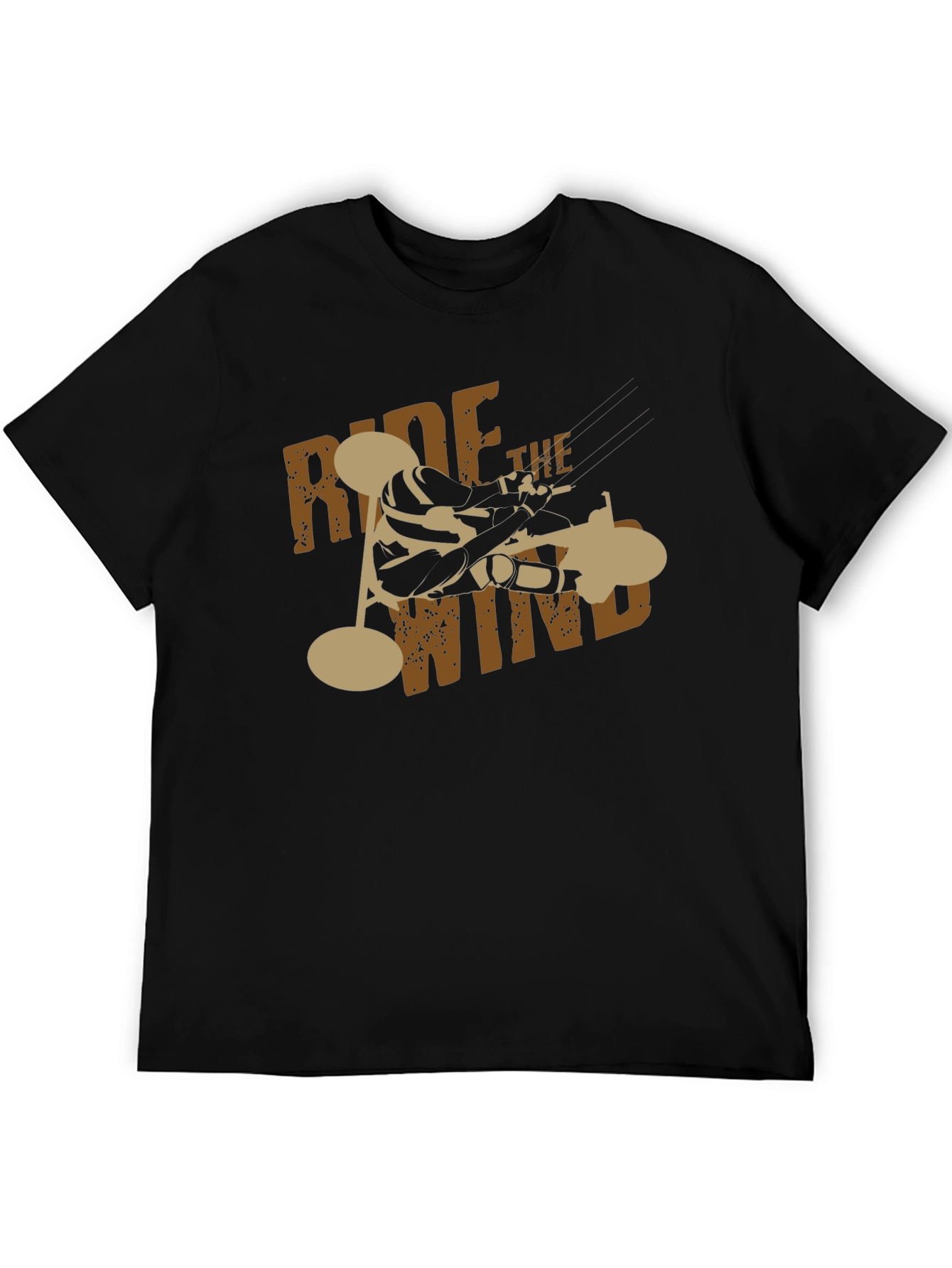 Ride the Wind T-Shirt - Black Tee