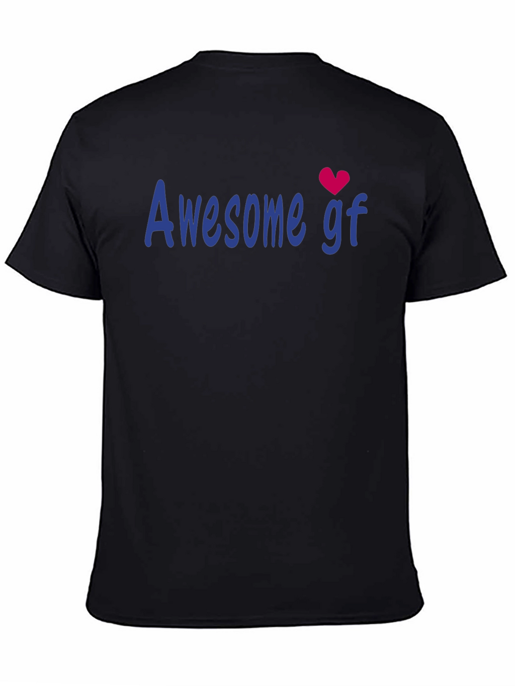 Awesome GF Graphic Tee - Trendy Casual Wear