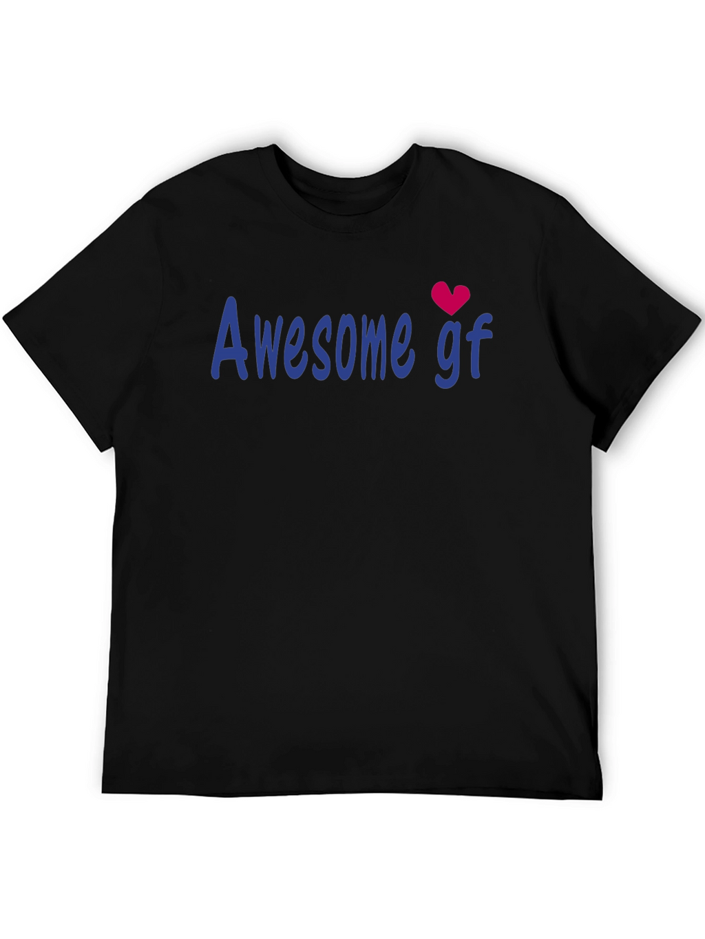 Awesome GF Graphic Tee - Trendy Casual Wear