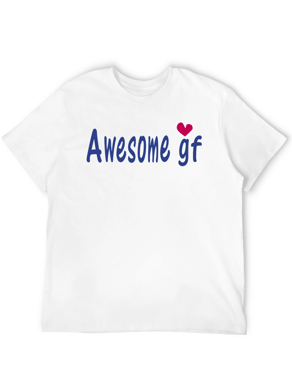 Awesome GF Graphic Tee - Trendy Casual Wear