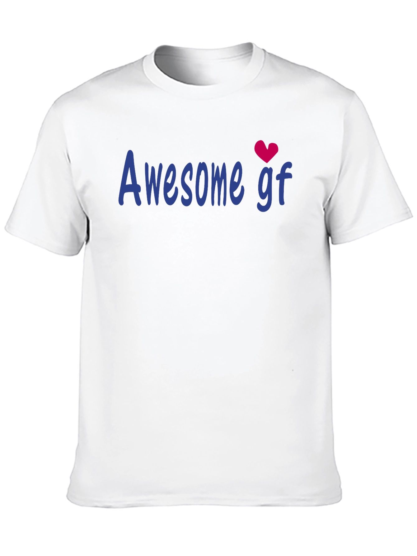 Awesome GF Graphic Tee - Trendy Casual Wear