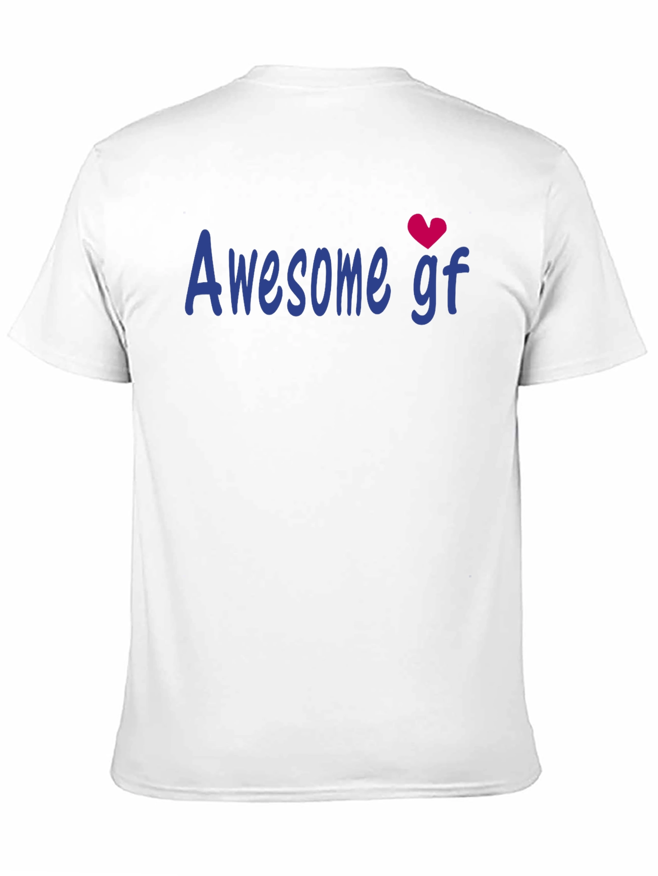 Awesome GF Graphic Tee - Trendy Casual Wear