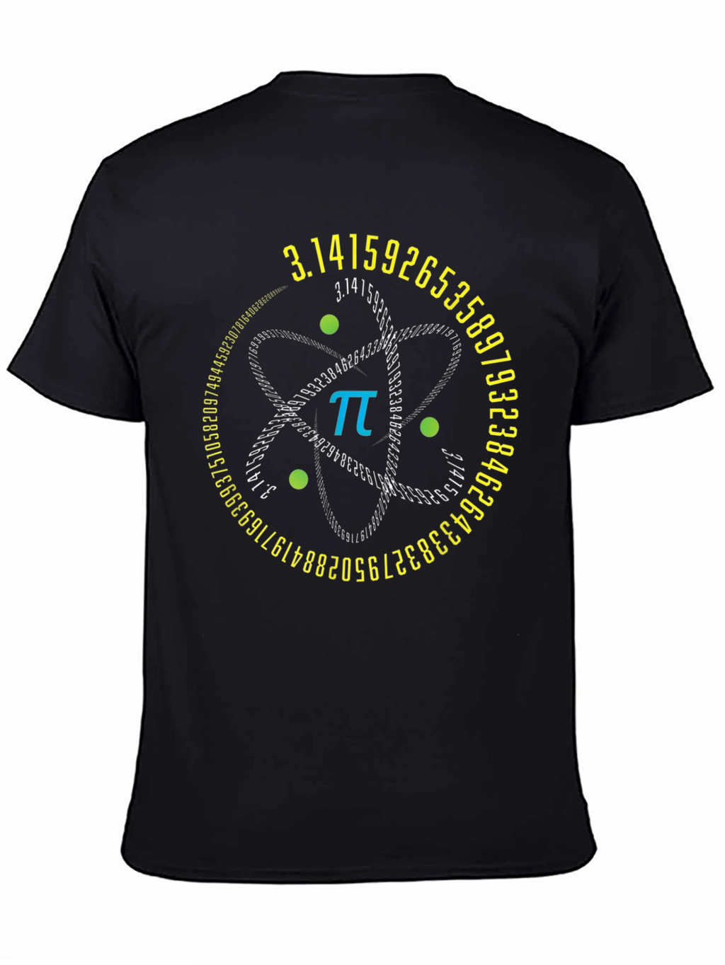 Pi Atomic T-Shirt: Science & Math Tee
