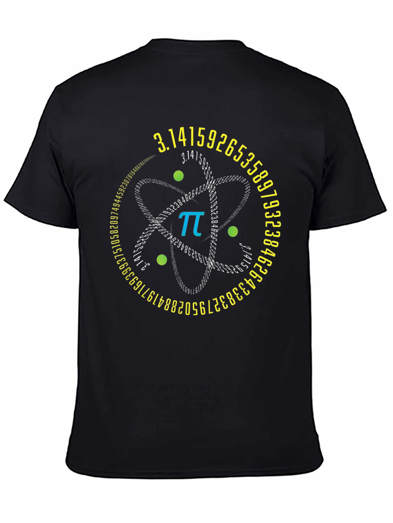 Pi Atomic T-Shirt: Science & Math Tee