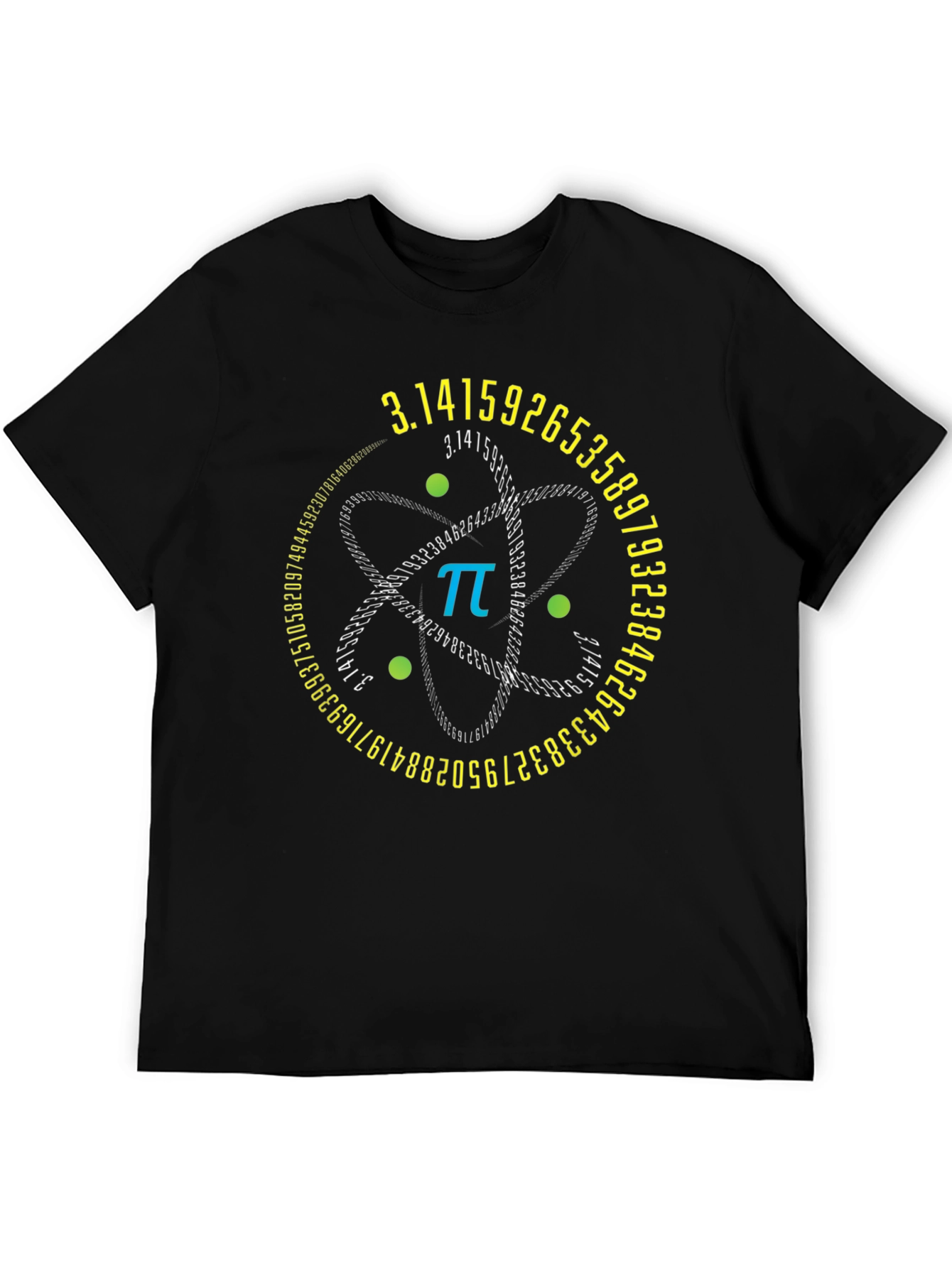Pi Atomic T-Shirt: Science & Math Tee