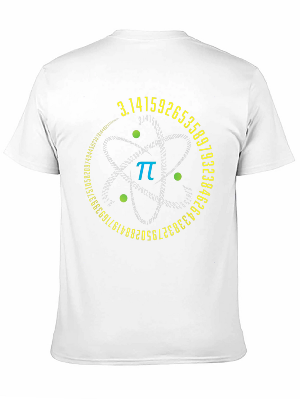 Pi Atomic T-Shirt: Science & Math Tee