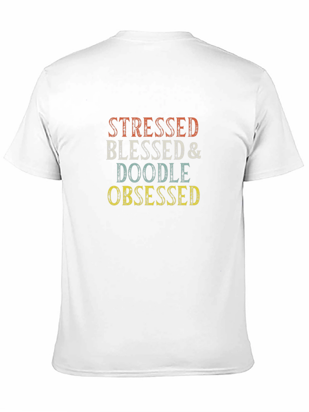 Stressed Blessed & Doodle Obsessed Graphic Tee