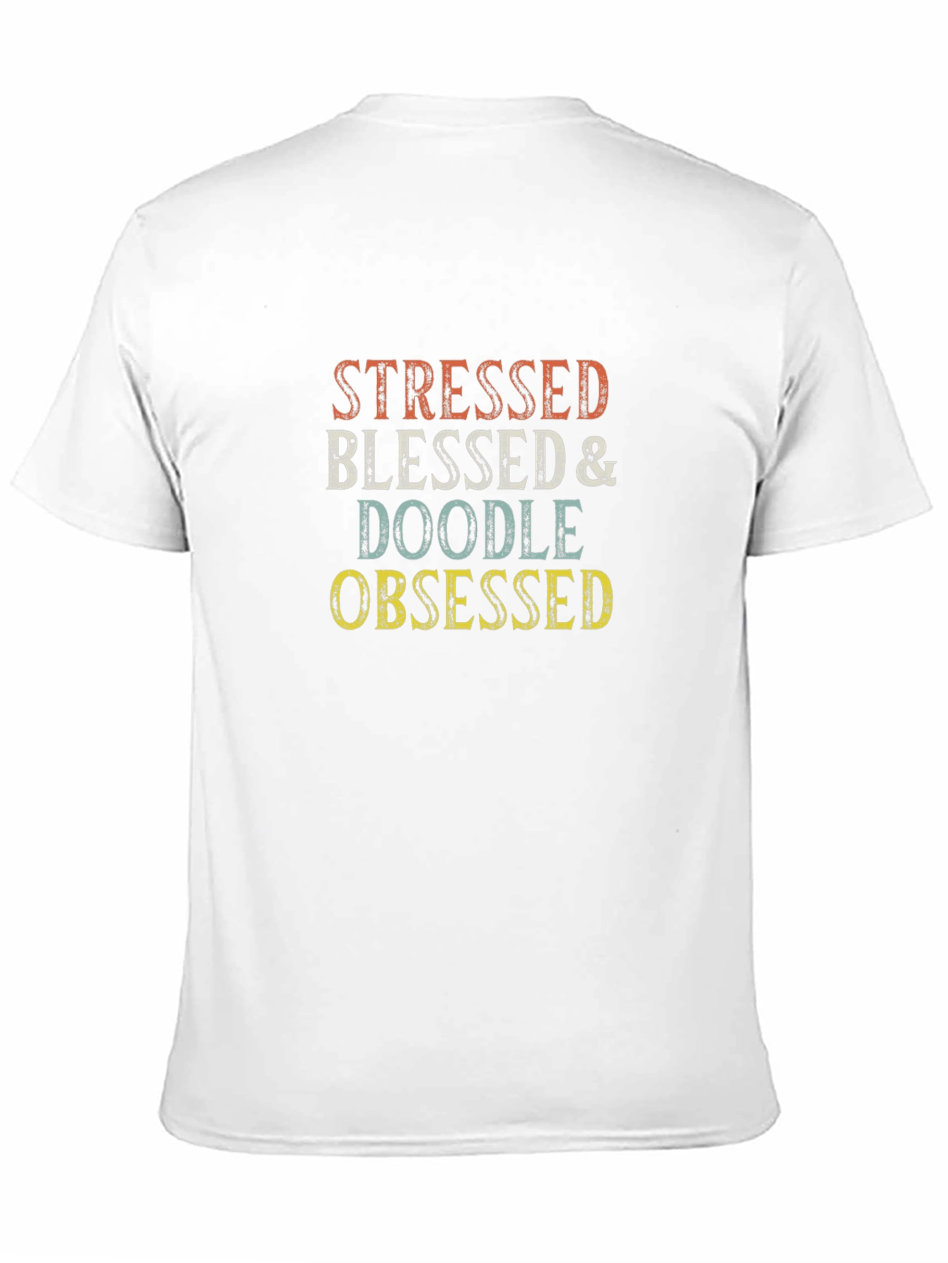 Stressed Blessed & Doodle Obsessed Graphic Tee