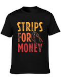 Strips for Money Graphic T-Shirt