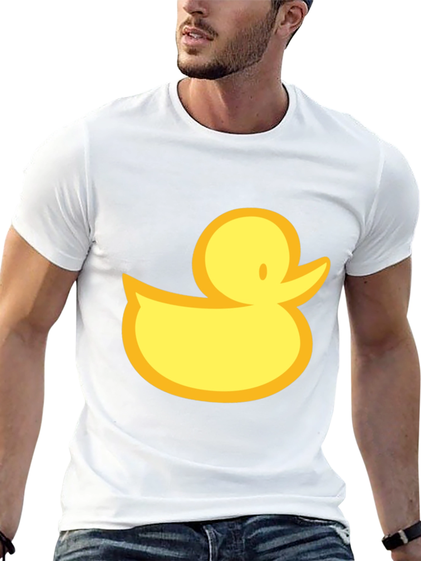 Duck Graphic Black T-Shirt