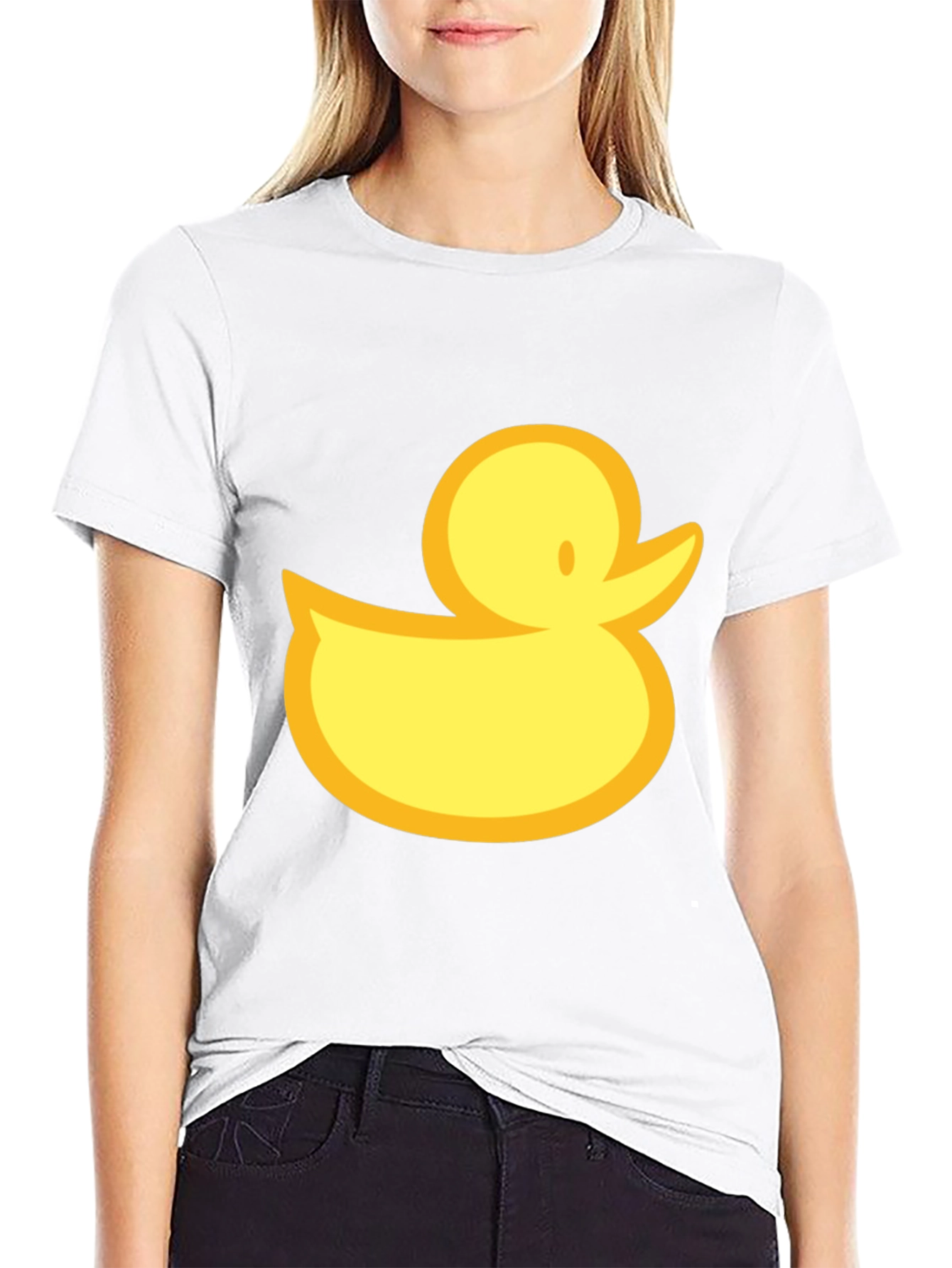 Duck Graphic Black T-Shirt