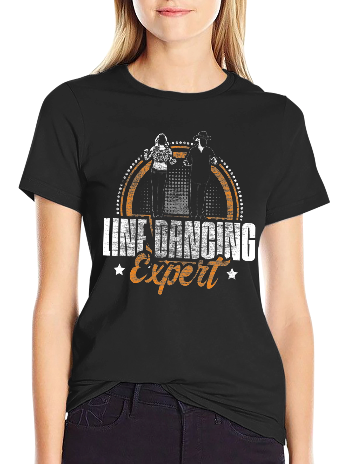 Line Dancing Expert Graphic T-Shirt