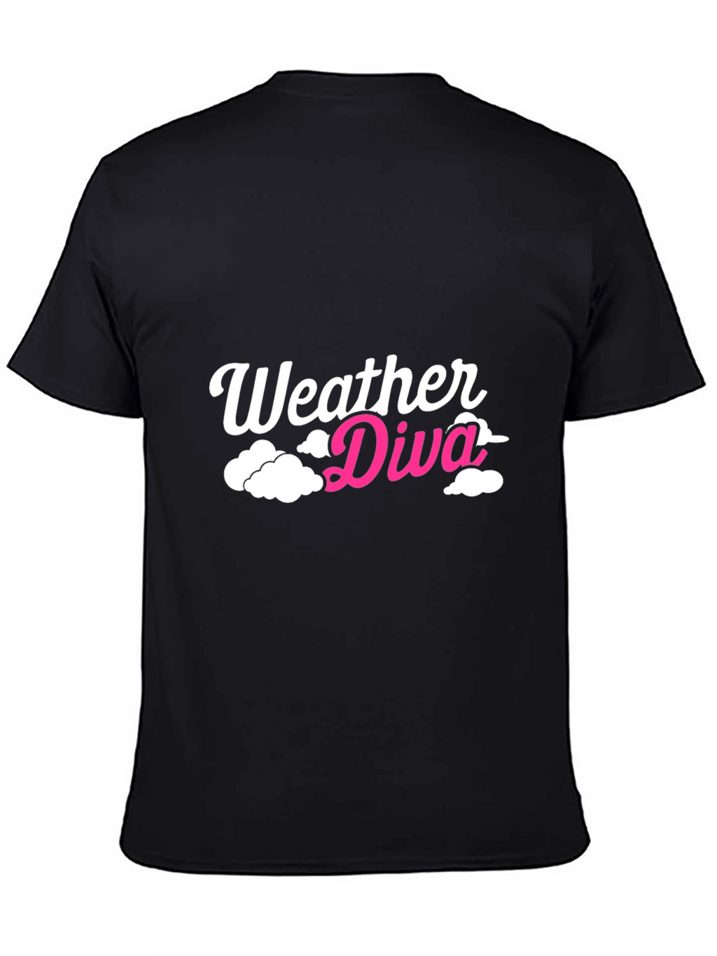 Weather Diva Black Graphic Tee