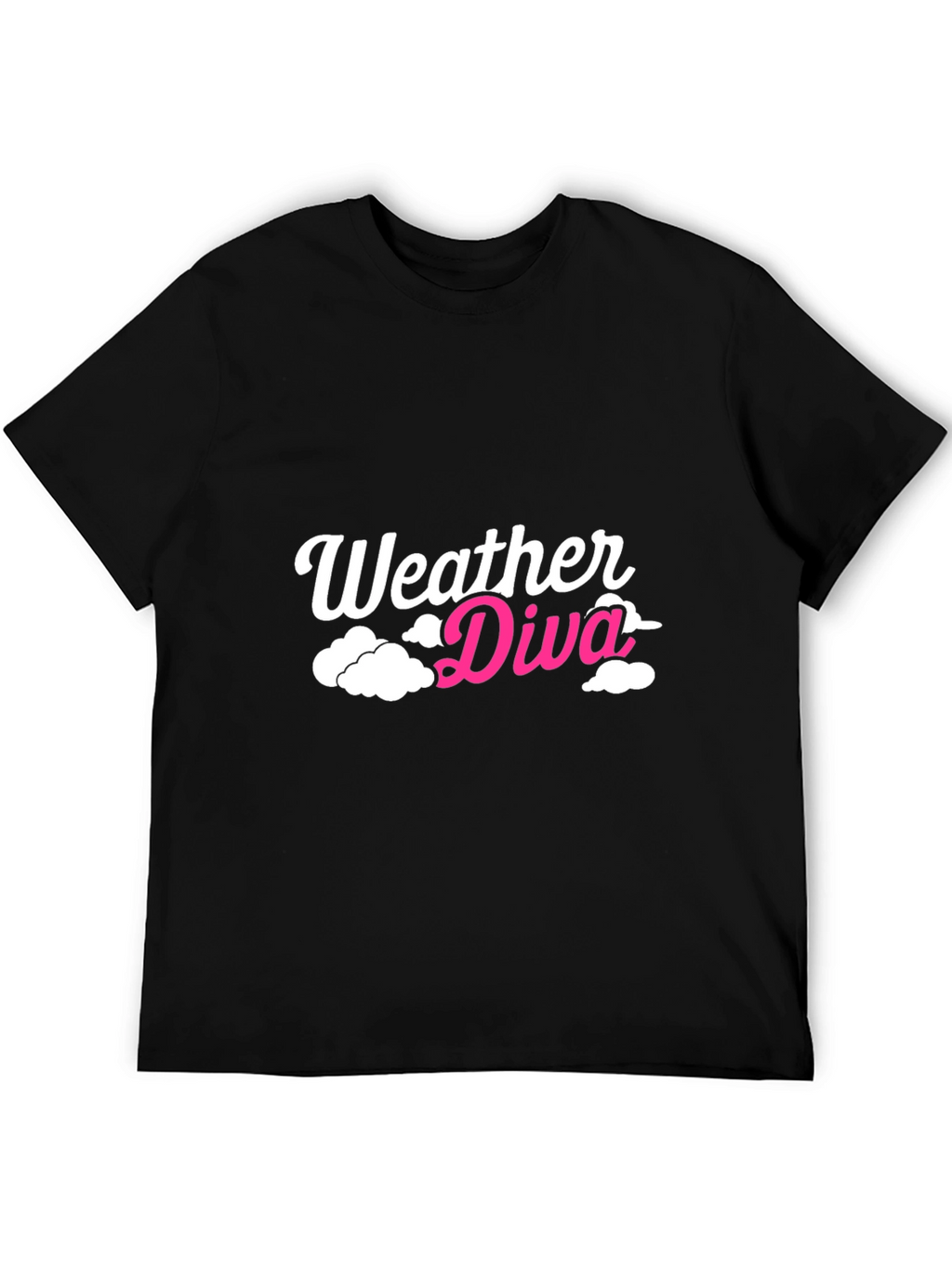 Weather Diva Black Graphic Tee