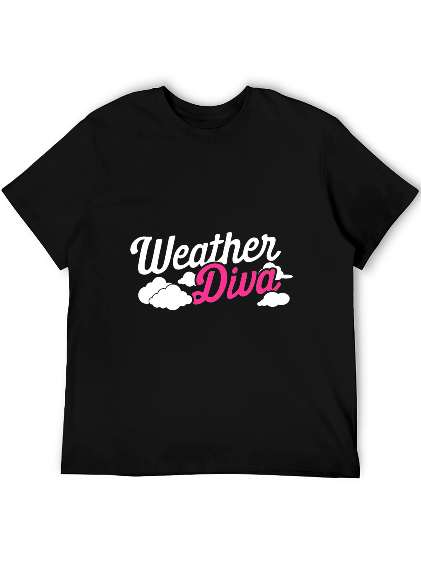 Weather Diva Black Graphic Tee