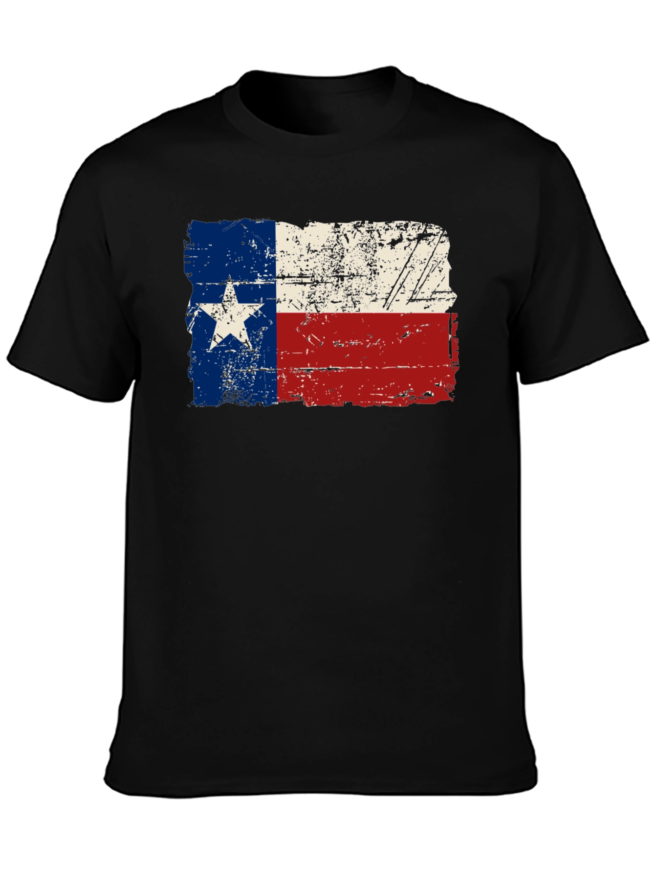 Texas Flag T-Shirt - Distressed Lone Star State Pride