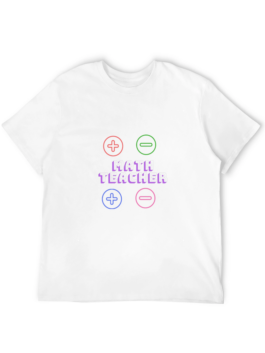 Math Teacher Graphic T-Shirt